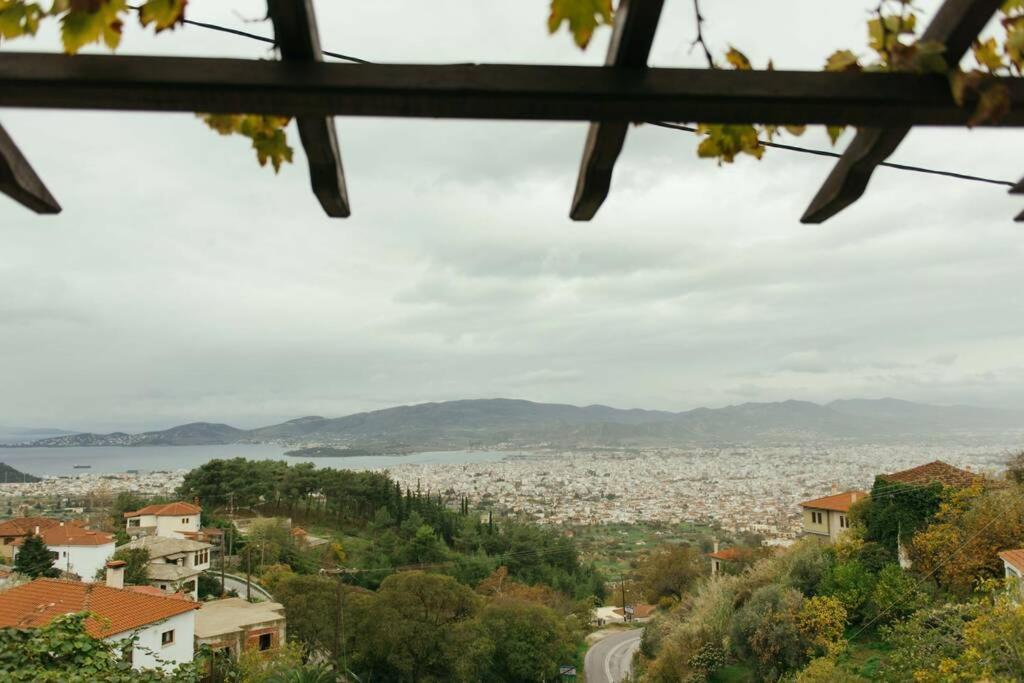Apartment In Anakasia Overlooking Volos Bagian luar foto